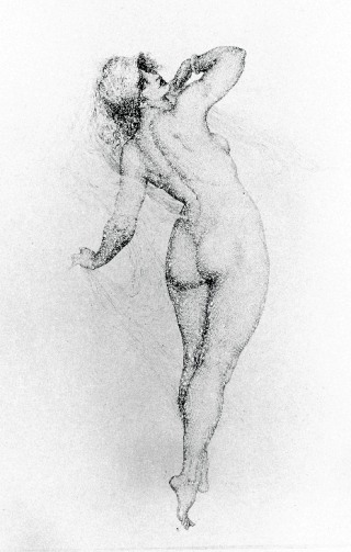 Norman Lindsay Etching - Who Follows